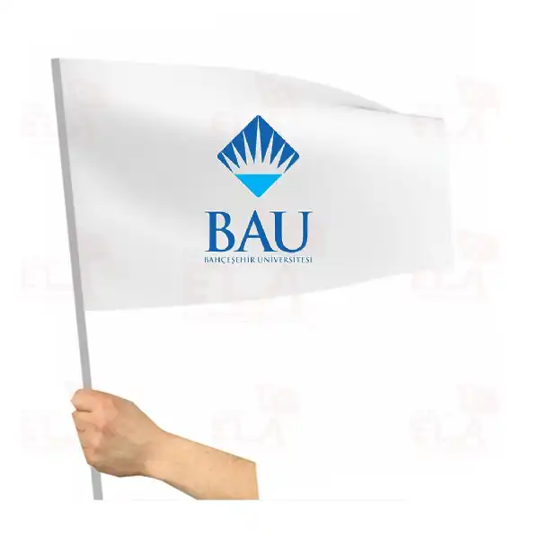 Bahçeşehir Üniversitesi Sopalı Bayrak ve Flamalar