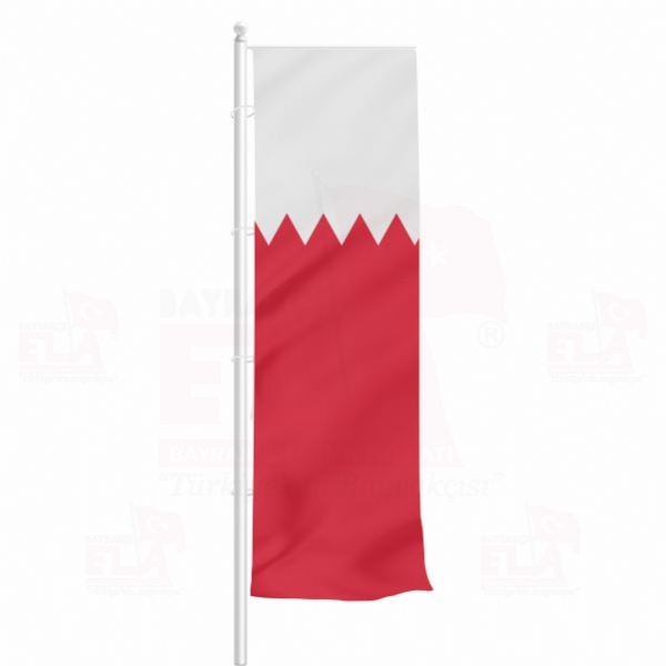 Bahreyn Yatay ekilen Flamalar ve Bayraklar