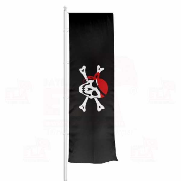 Bandanna Roger Yatay �ekilen Flamalar ve Bayraklar