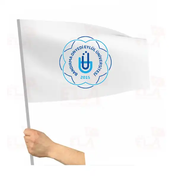 Bandırma Onyedi Eylül Üniversitesi Sopalı Bayrak ve Flamalar
