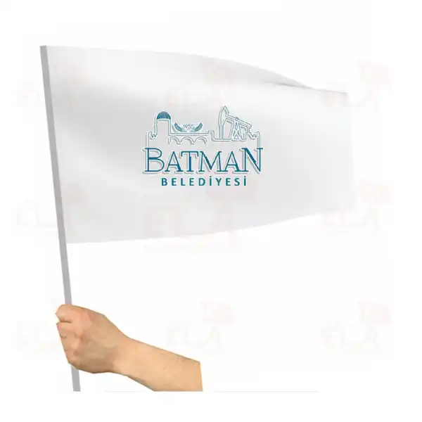 Batman Belediyesi Sopalı Bayrak ve Flamalar