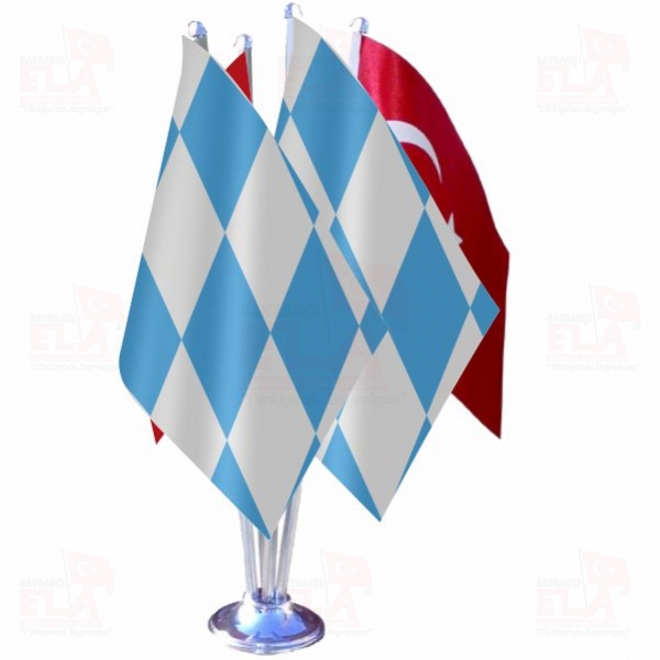 Bavyera D�rtl� �zel Masa Bayra��