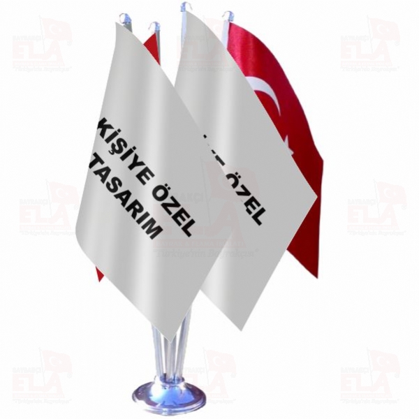 Bayrak Adana D�rtl� �zel Masa Bayra��