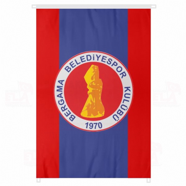Bergama Belediyespor Bayra�� �retimi