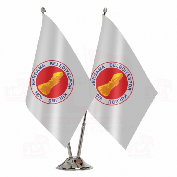 Bergama Belediyespor �kili Masa Bayra��