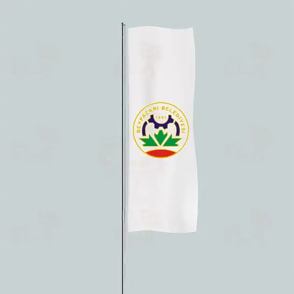 Beypazar Belediyesi Yatay ekilen Flamalar ve Bayraklar