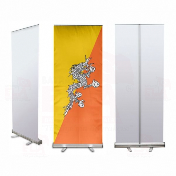 Bhutan Banner Roll Up
