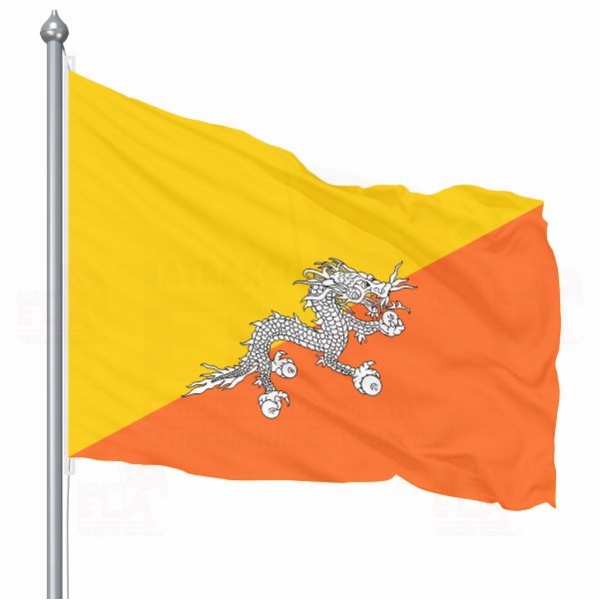 Bhutan Bayra�� Bhutan Bayraklar�