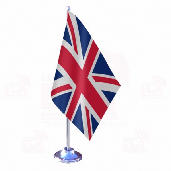 Birleşik Krallık Tekli Masa Bayrağı