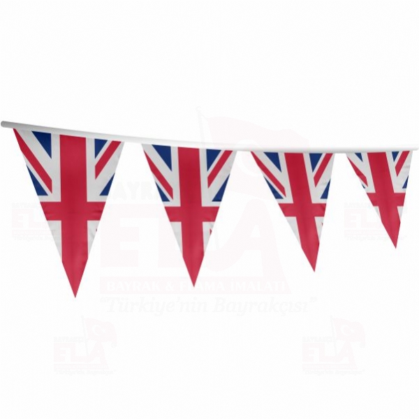Birleşik Krallık Üçgen Bayrak ve Flamalar