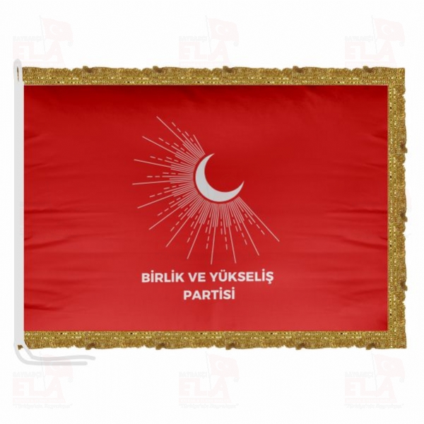 Birlik ve Y�kseli� Partisi Saten Makam Flamas�