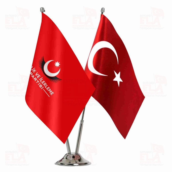 Birlik ve �lerleme Partisi 2 li Masa Bayra��