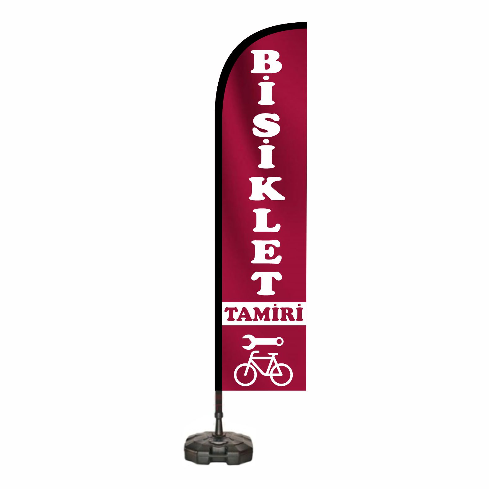 Bisiklet Tamiri Plaj Bayra�� ve Yelken Bayra��