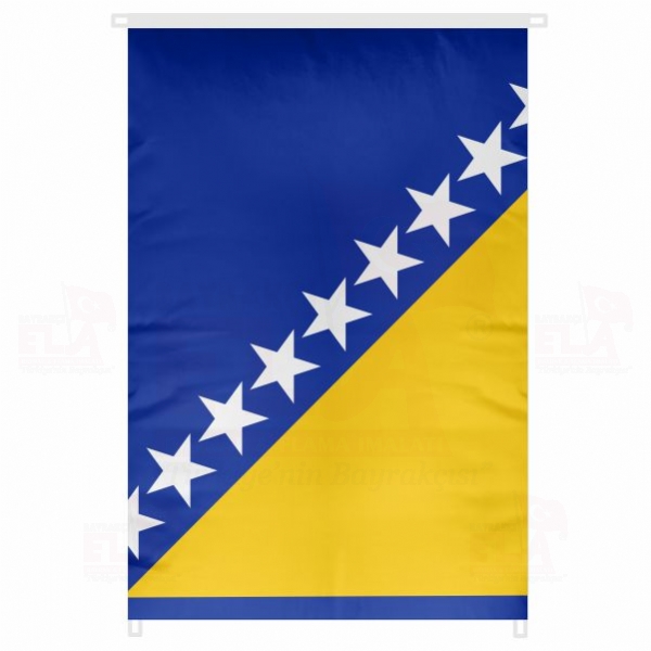 Bosna Hersek Bina Boyu Bayraklar
