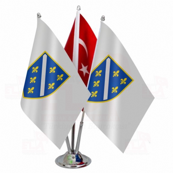 Bosna Hersek Cumhuriyeti Logolu l Masa Bayra