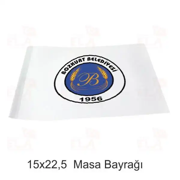 Bozkurt Belediyesi Masa Bayrağı