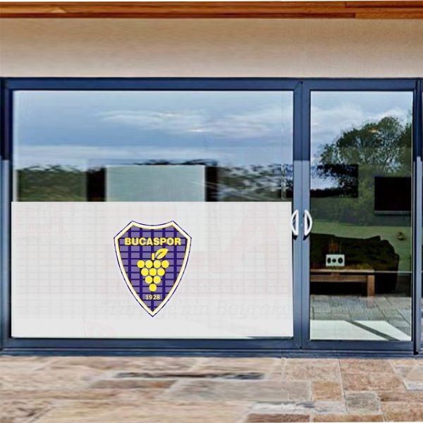 Bucaspor 1928 Cam Sticker Etiket Bucaspor 1928 Cam Yap��kan� Bucaspor 1928 Cam Yaz�s�