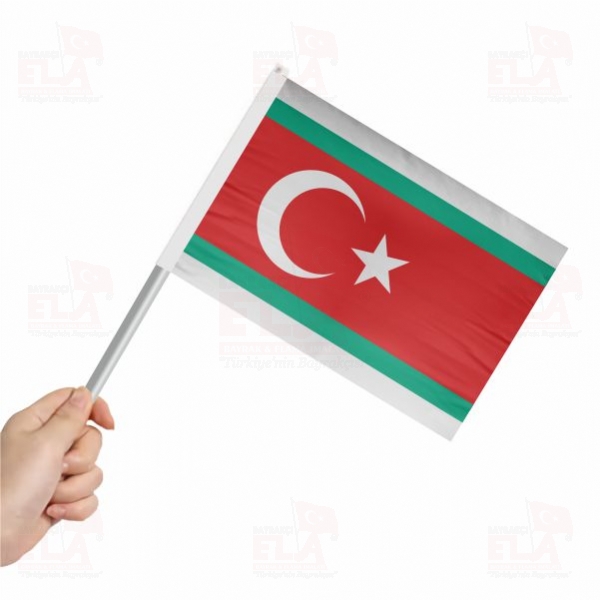 Bulgar T�rkleri Sopal� Bayrak ve Flamalar