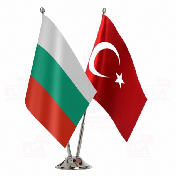 Bulgaristan 2 li Masa Bayrağı
