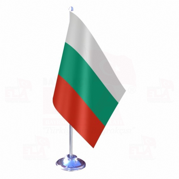 Bulgaristan Tekli Masa Bayrağı