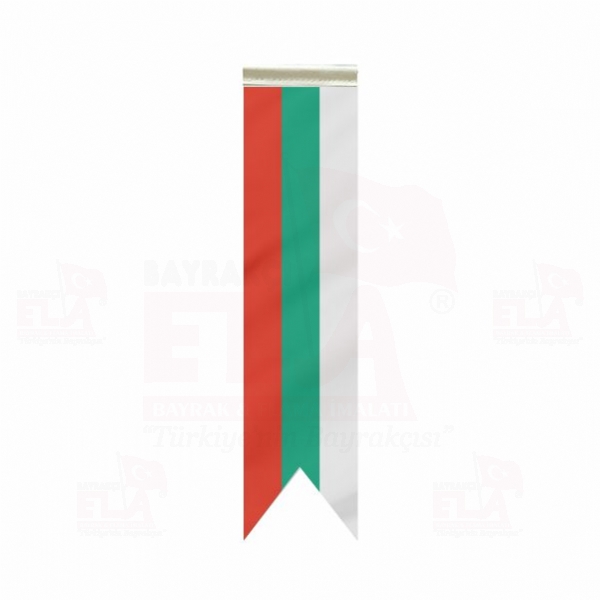 Bulgaristan Özel Logolu Masa Bayrağı