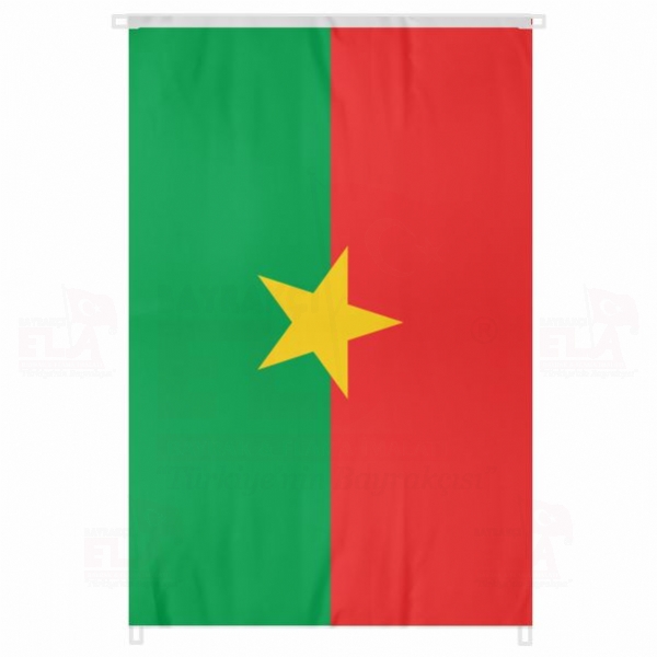 Burkina Faso Bina Boyu Bayraklar