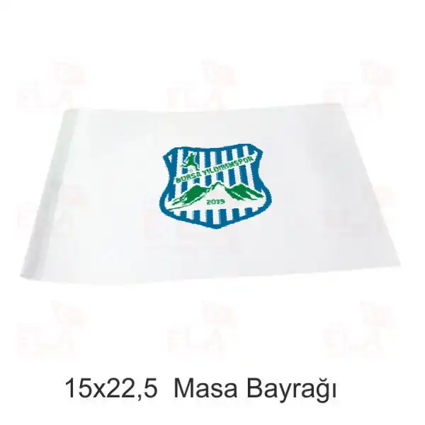 Bursa Yıldırımspor Masa Bayrağı