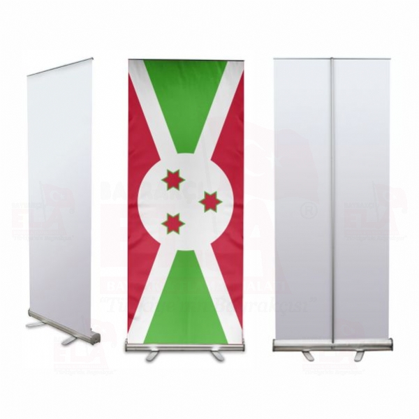 Burundi Banner Roll Up