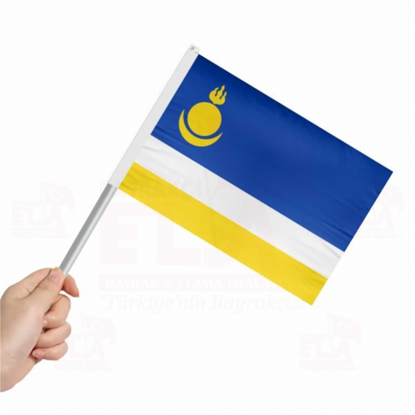 Buryatya Sopal� Bayrak ve Flamalar