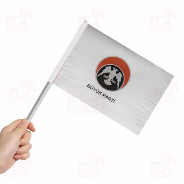 B�y�k Parti Sopal� Bayrak ve Flamalar