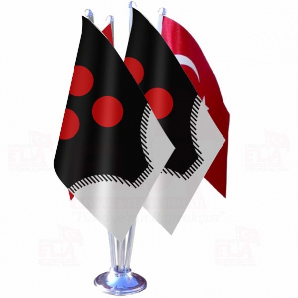 B�y�k Timur �mparatorlu�u D�rtl� �zel Masa Bayra��