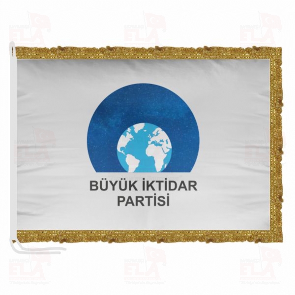 B�y�k �ktidar Partisi Saten Makam Flamas�