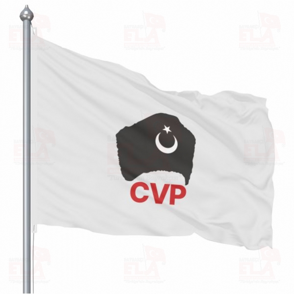 CVP Cumhuriyet�i Vatanseverler Partis Bayraklar�