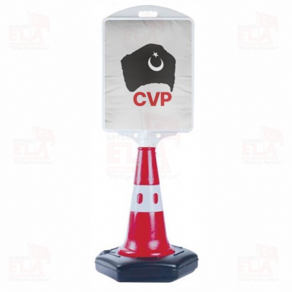 CVP Cumhuriyet�i Vatanseverler Partis Orta Boy Reklam Dubas�