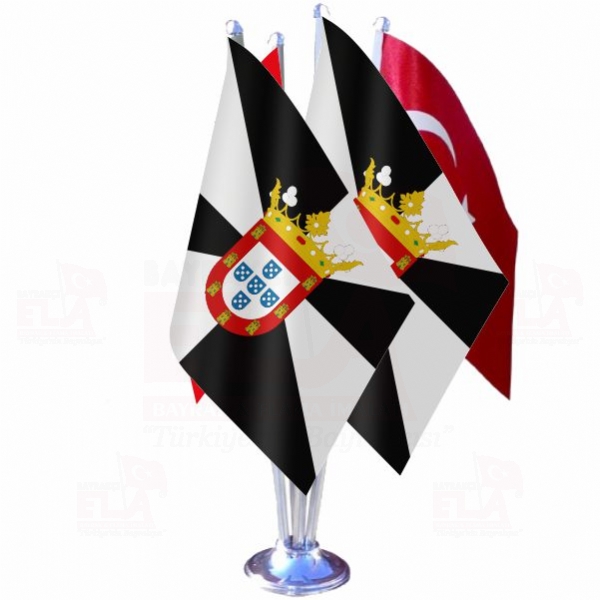 Ceuta D�rtl� �zel Masa Bayra��