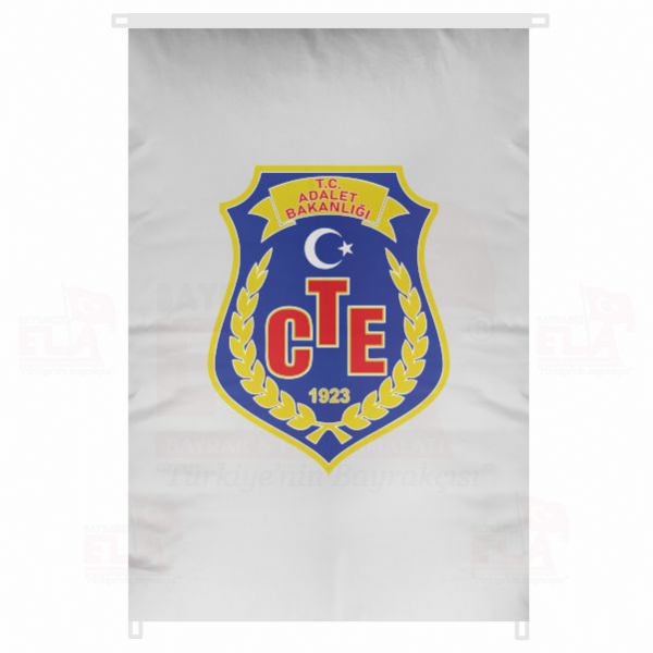 Ceza ve Tevkifevleri Genel M�d�rl��� Bina Boyu Bayraklar