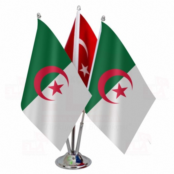 Cezayir Logolu l Masa Bayra