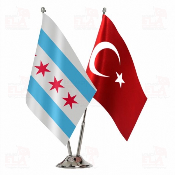 Chicago 2 li Masa Bayra��