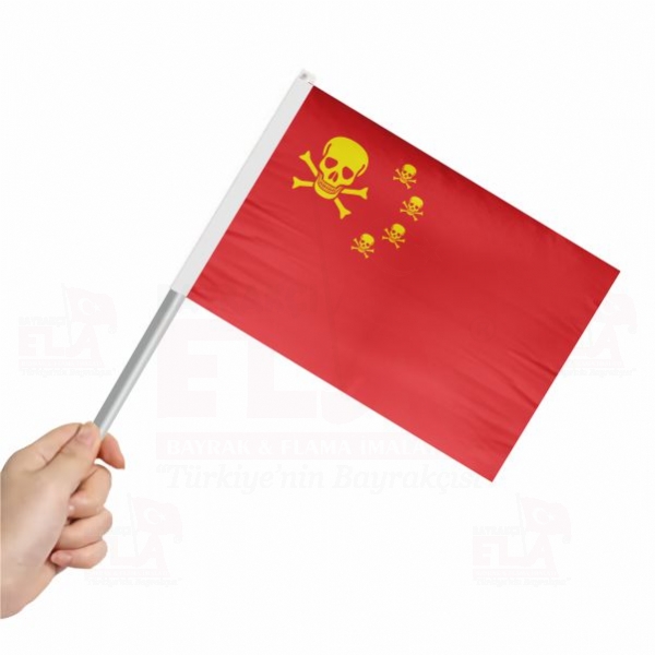 Chinese Pirate Sopal� Bayrak ve Flamalar