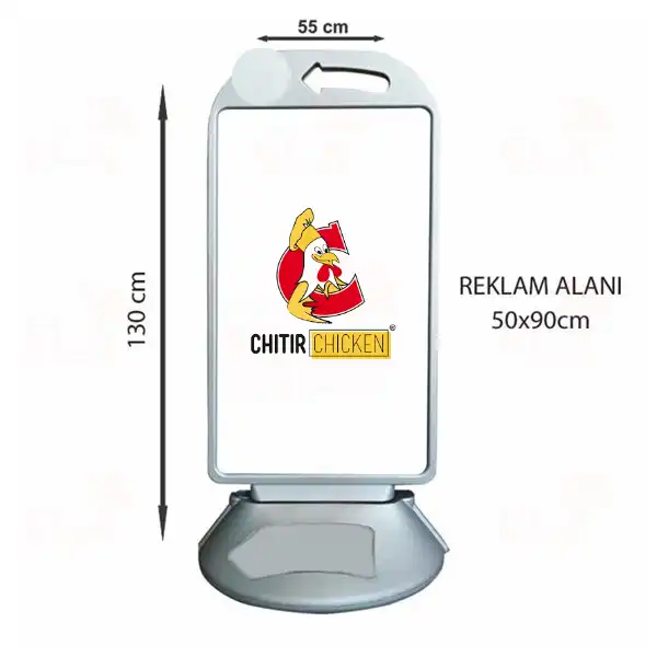 Chtr Chicken Kaldrm Park Byk Boy Reklam Dubas