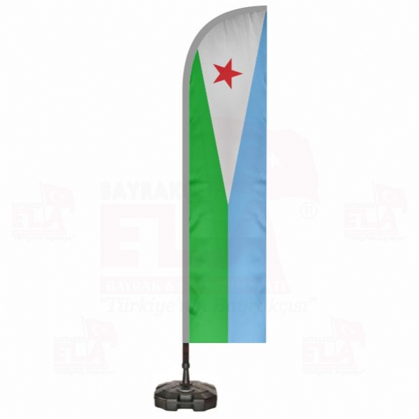Cibuti Plaj Bayra�� ve Yelken Bayra��