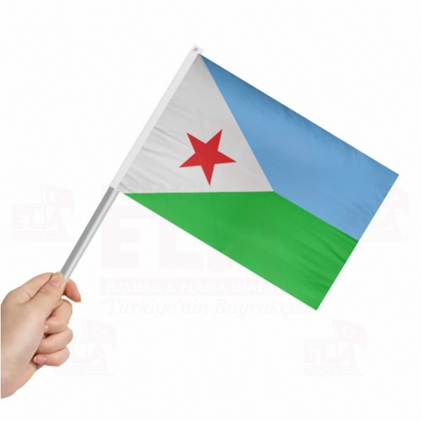 Cibuti Sopal Bayrak ve Flamalar