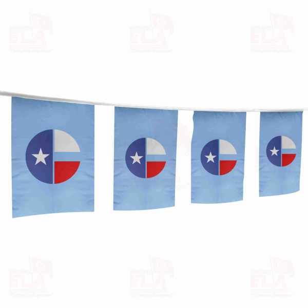 Collin County Texas �pe Dizili Flamalar ve Bayraklar