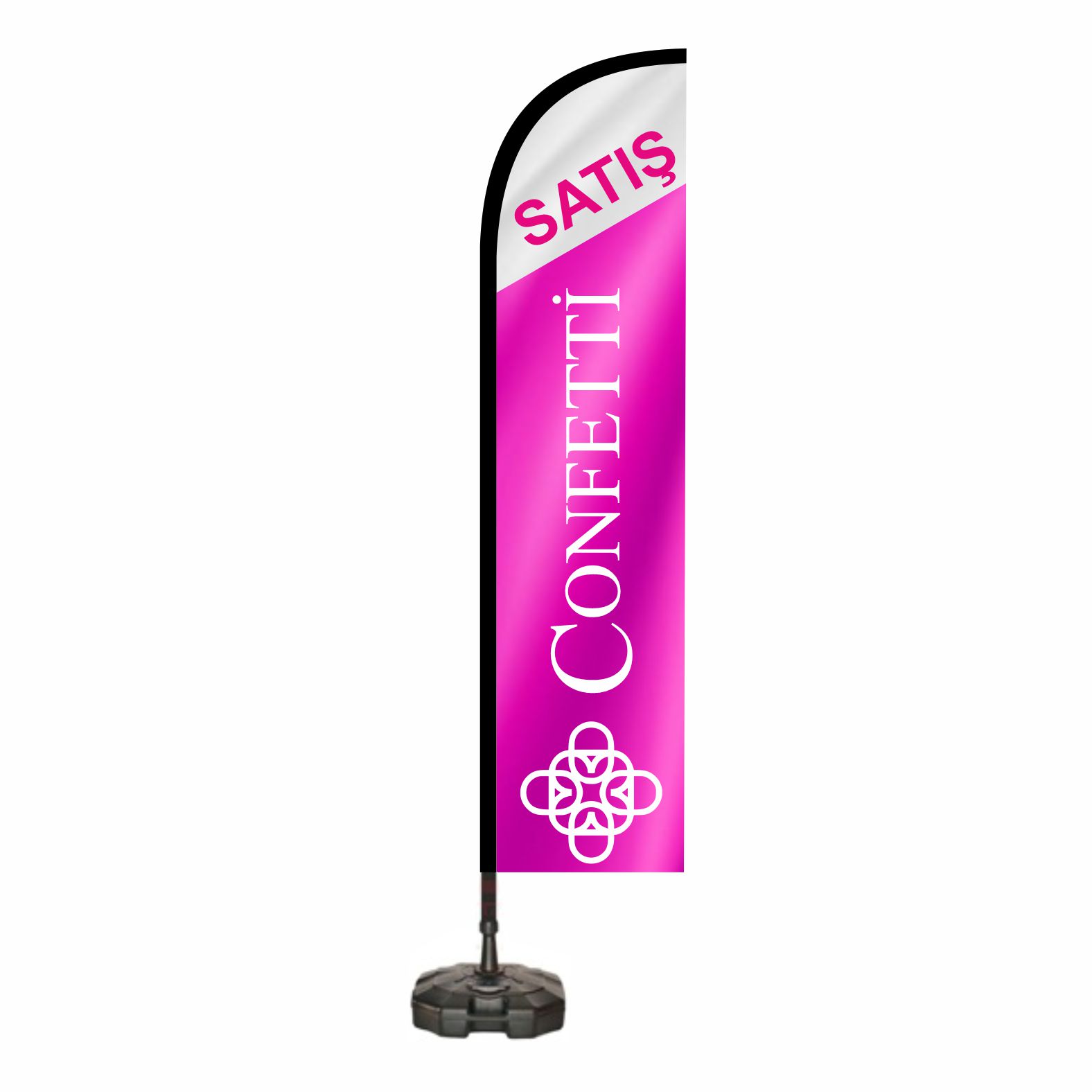 Confetti Hal� D�kkan �n� Bayraklar�