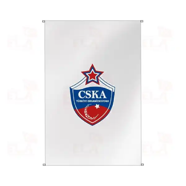 Cska Moskova Trkiye Organizasyonu Bina Boyu Bayraklar