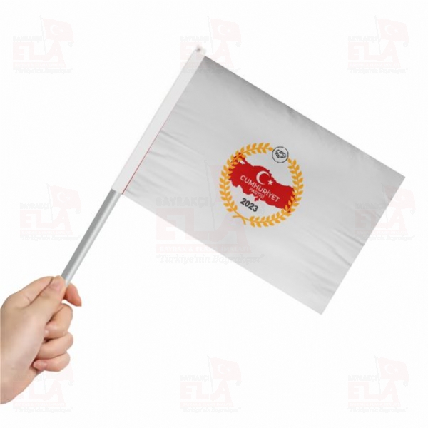 Cumhuriyet Partisi Sopal� Bayrak ve Flamalar