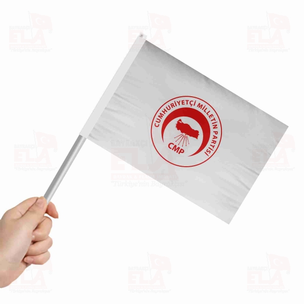 Cumhuriyet�i Milletin Partisi Sopal� Bayrak ve Flamalar