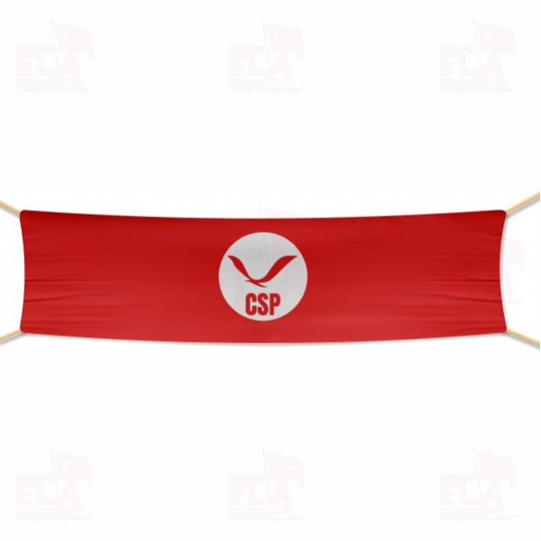 Cumhuriyet�i Sol Parti Afi� ve Pankartlar