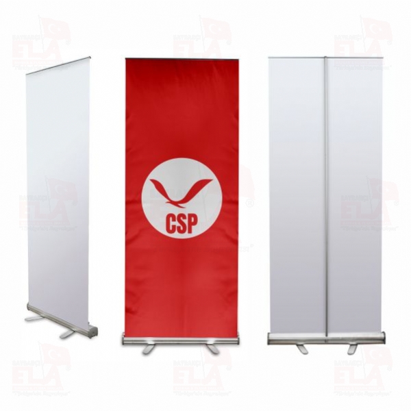 Cumhuriyet�i Sol Parti Banner Roll Up