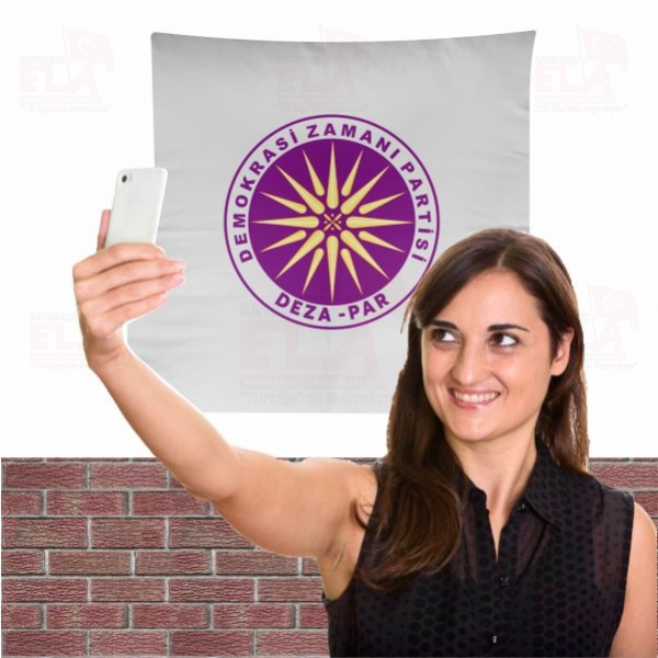 Demokrasi Zaman� Partisi Bez Arka Plan Manzara
